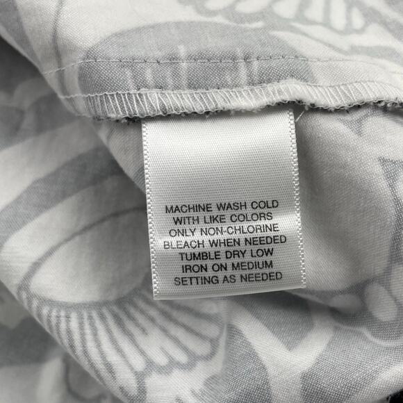 a.n.a Dress Womens 12 Black White Floral Print Halter Neck Fit & Flare Summer - Picture 10 of 15